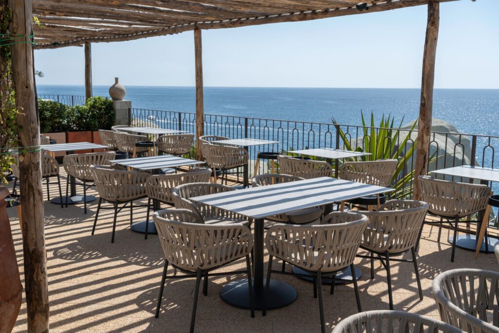 Restaurace na ostrově Ischia