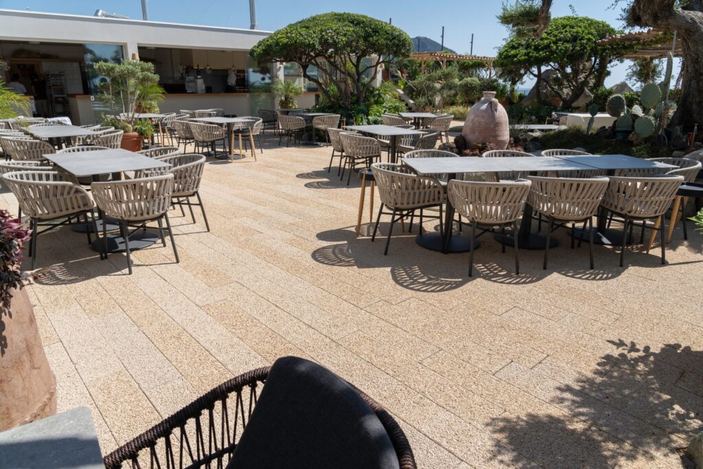 Restaurace na ostrově Ischia